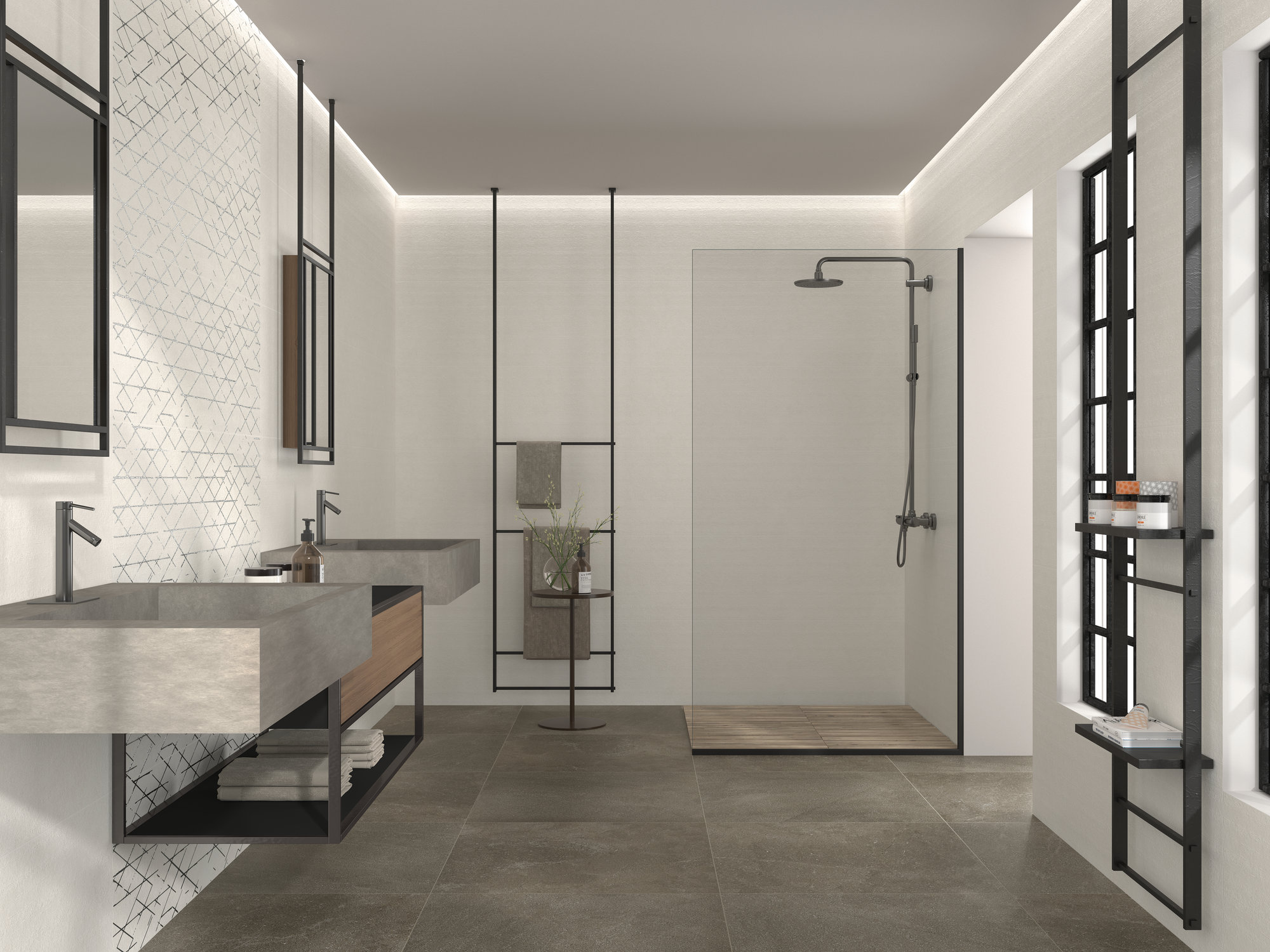 A034567 Декор Twist Zuma White Rect - фото 6