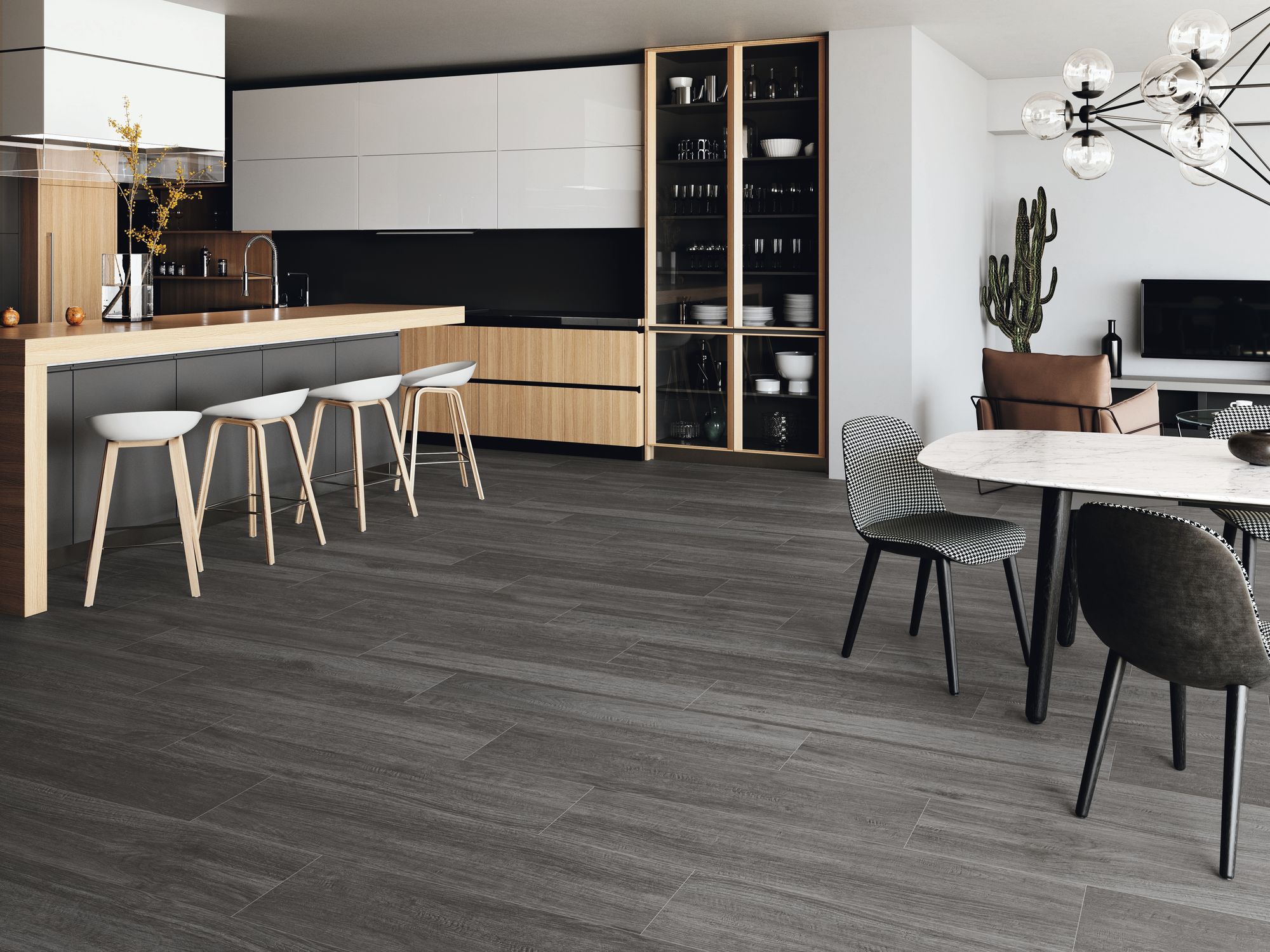 На пол Carpatos Natural Rect R10 20x120 - фото 20