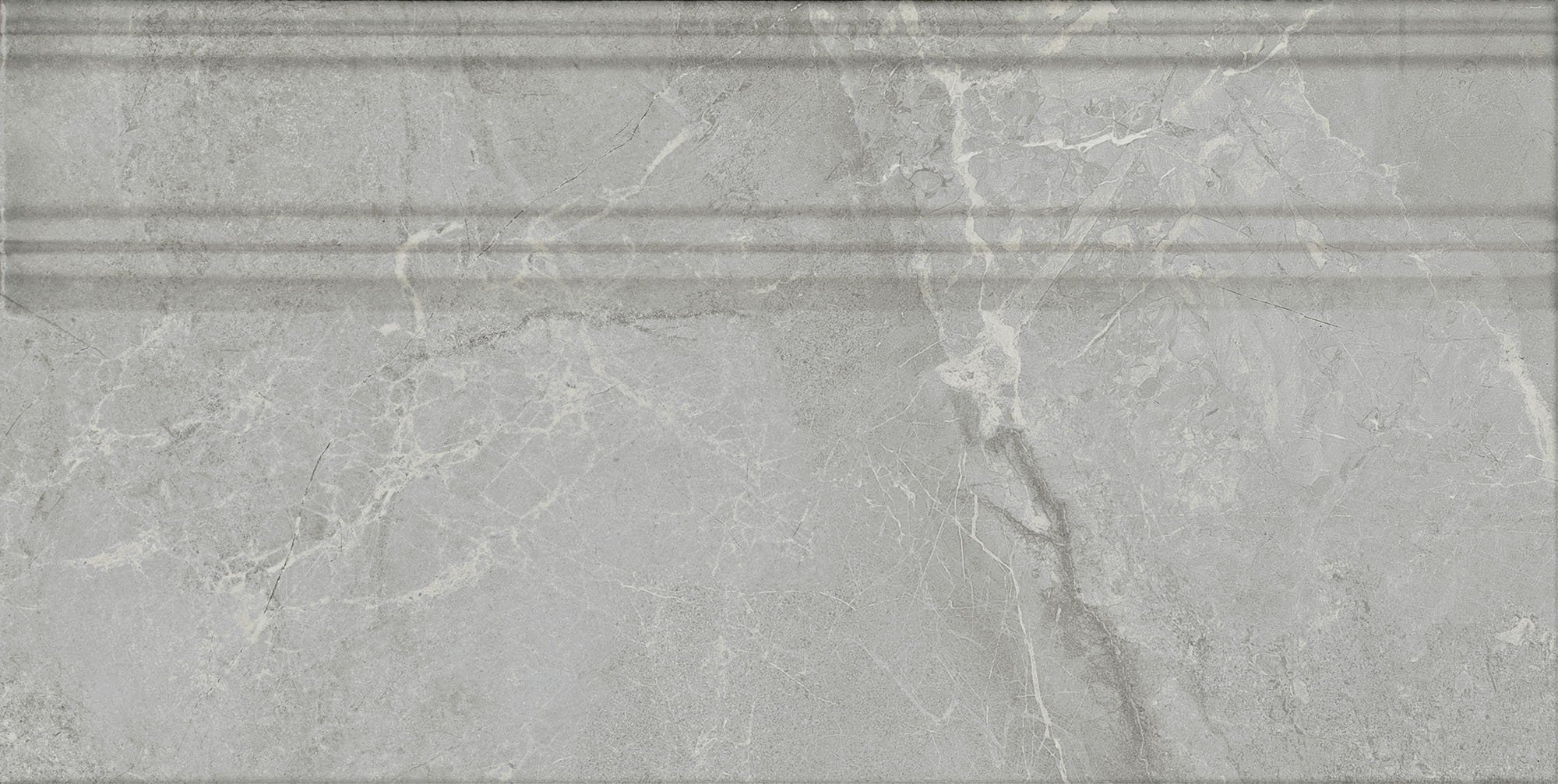 FME026R Плинтус Риальто Дымчатый глянцевый обрезной 20x40x1.6 - фото 4