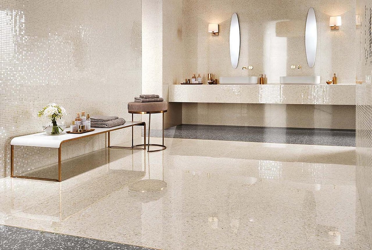 ATW5 На пол Marvel Gems Terrazzo Cream 60 - фото 2