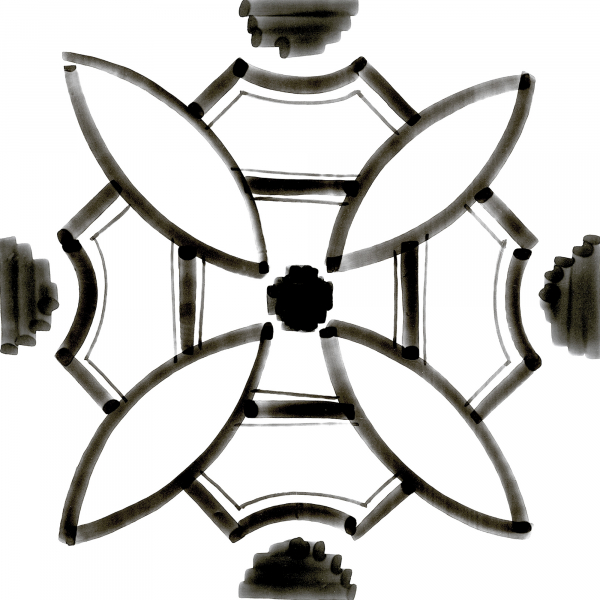 Декор Vodevil Variette Sombra - фото 10