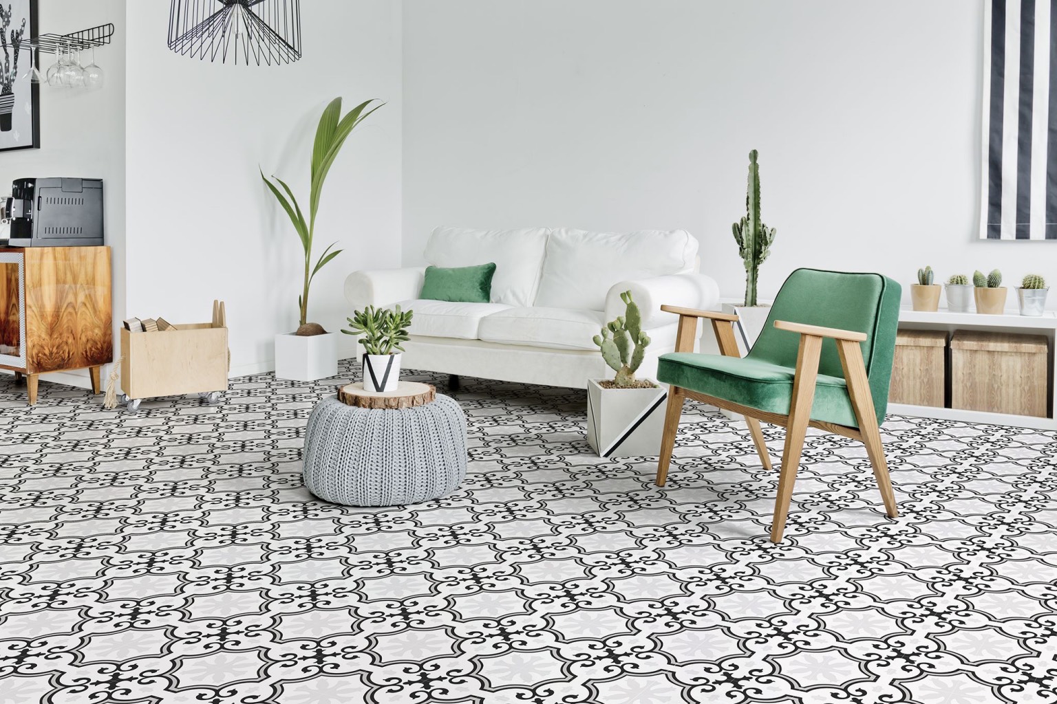 На пол Valencia Barcelona Blanco - фото 3