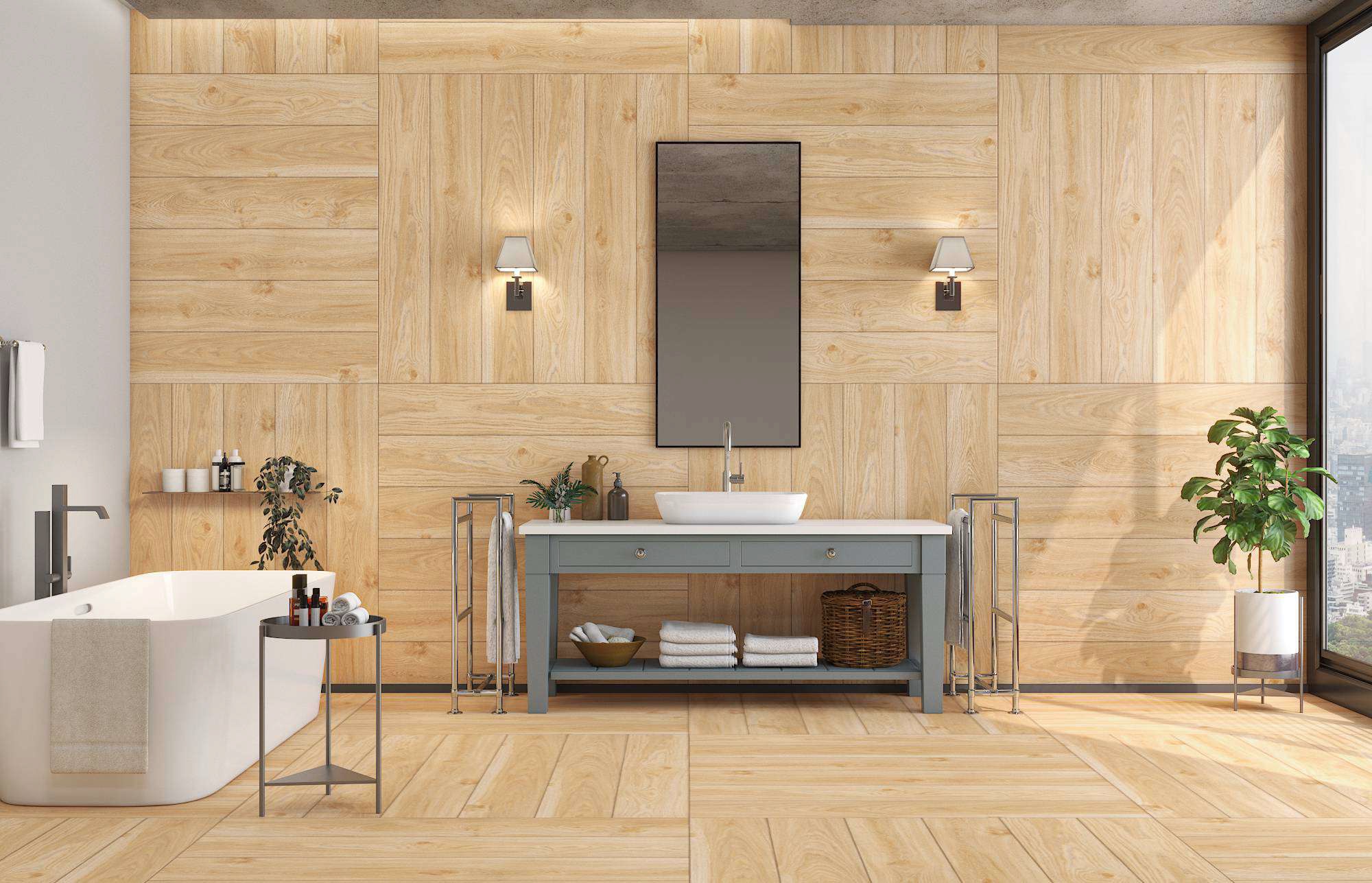 12L-001 На пол Axial Wood Grey Matt 20х120 - фото 4