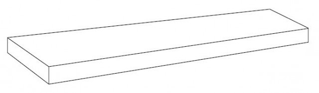 620070002155 Ступень Rive Acqua Riva Scalino Angolare Sx 33x120