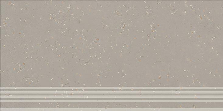 KM6060G1191R8GRF Ступень Пунтум Фронтальная серый светлый матовый обрезной 30x60x0.8 - фото 5