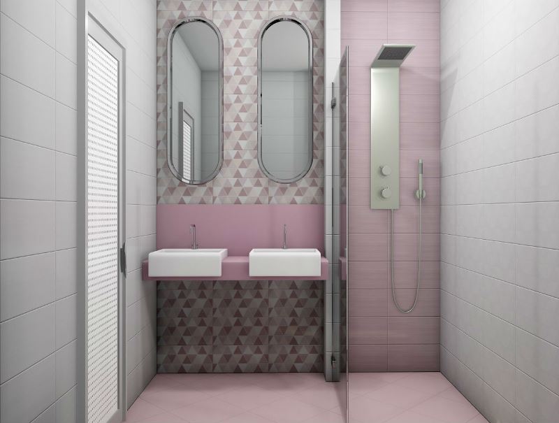 00-00-5-08-01-41-2340 На стену Блум Облицовочная розовая - фото 3