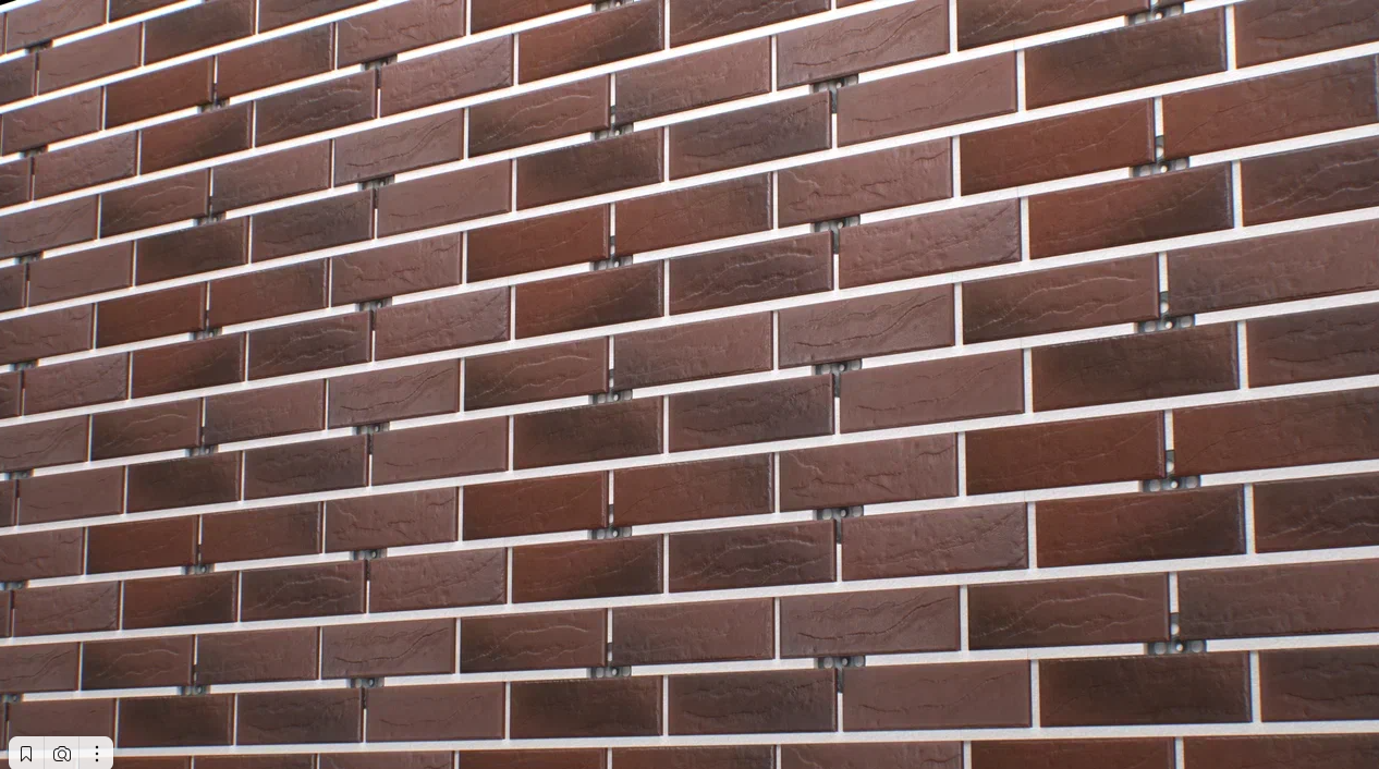 Настенный Нормандия VS9 кирпично-шоколадный 28.3х8.4х0.83 - фото 2