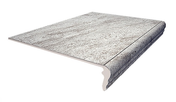 SG158700N/GR Ступень Терраса Фронтальная Серая Противоскользящая 40.2x30x0.8