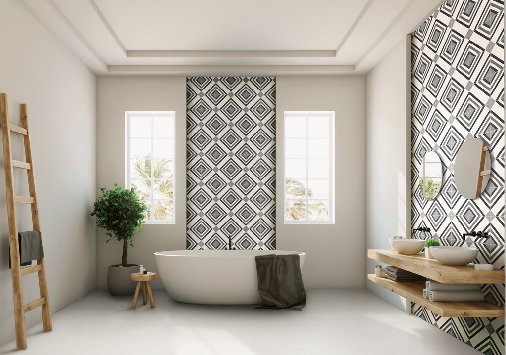 J87771 На пол Swing White 20.3x20.3 - фото 5