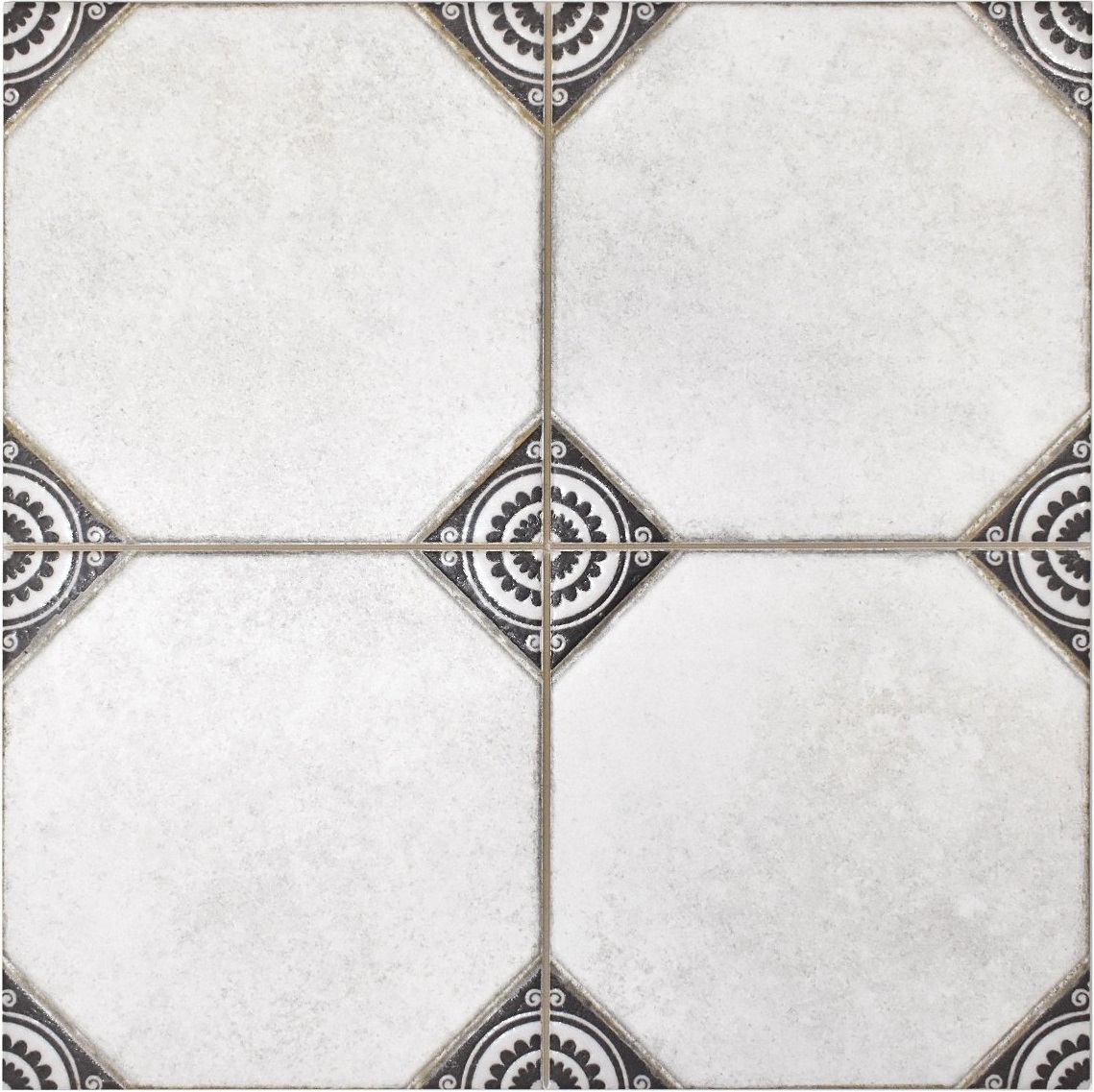 На пол Leeds Black Matt 33x33