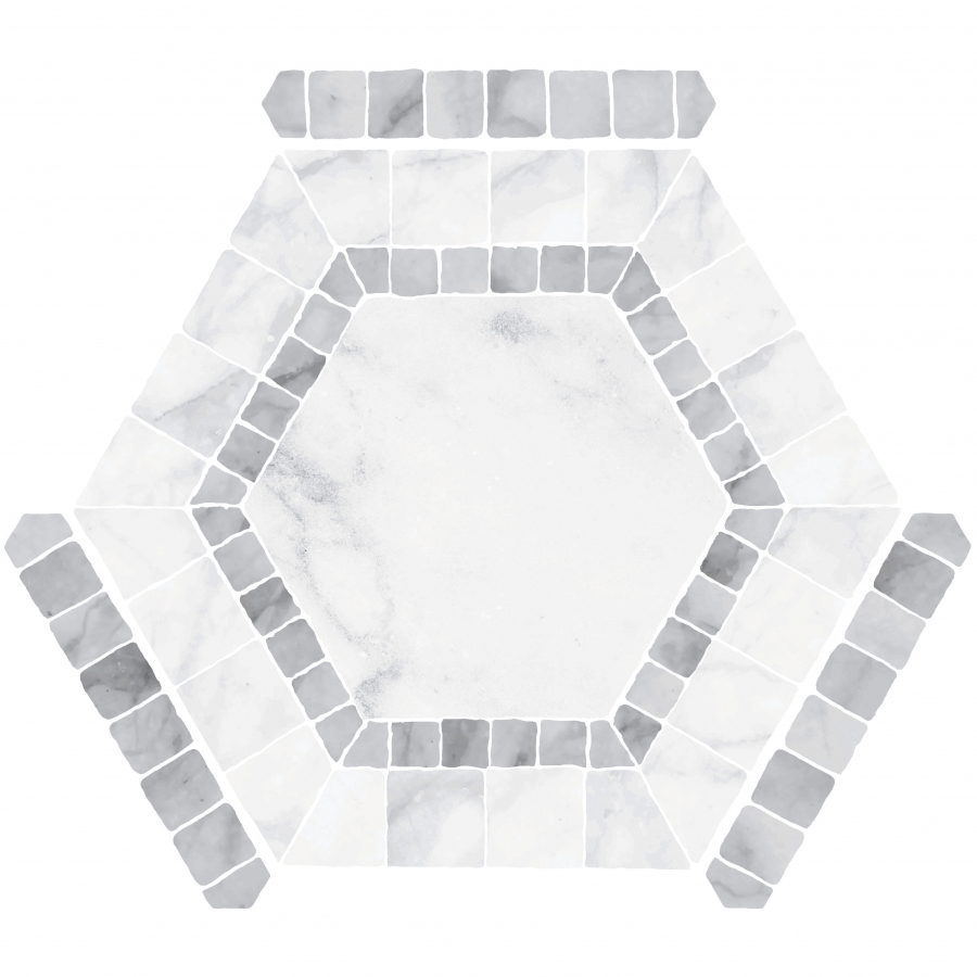 На пол Avant Ibiza White 22x25 - фото 5