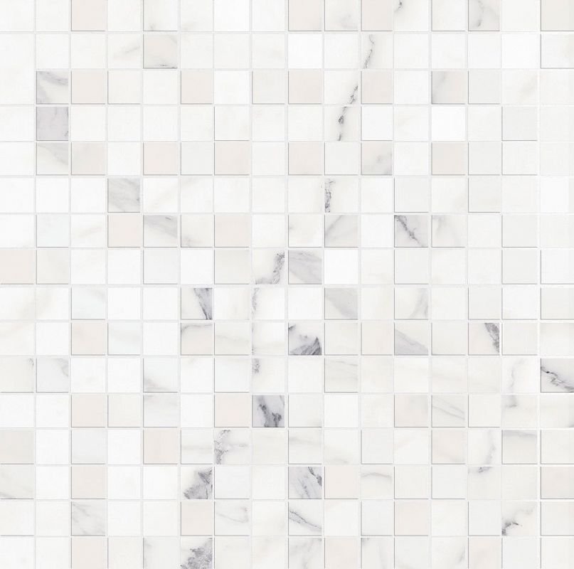 M8H3 На стену Allmarble Statuario Mosaico Lux