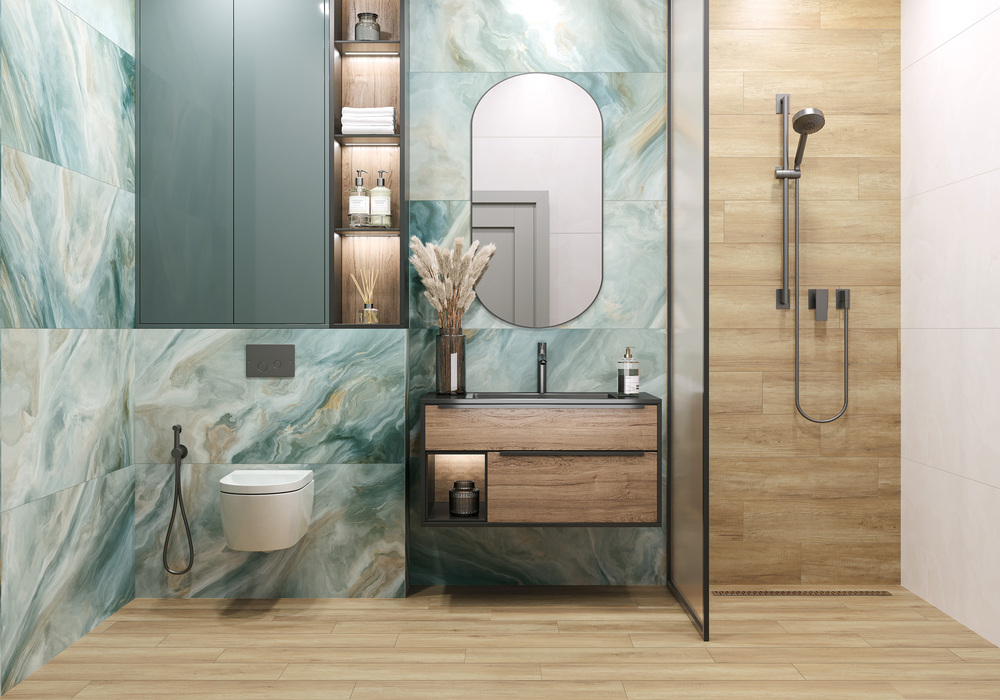 6060ILN18HG На пол Illusion Smoky High Gloss 60x60 - фото 25