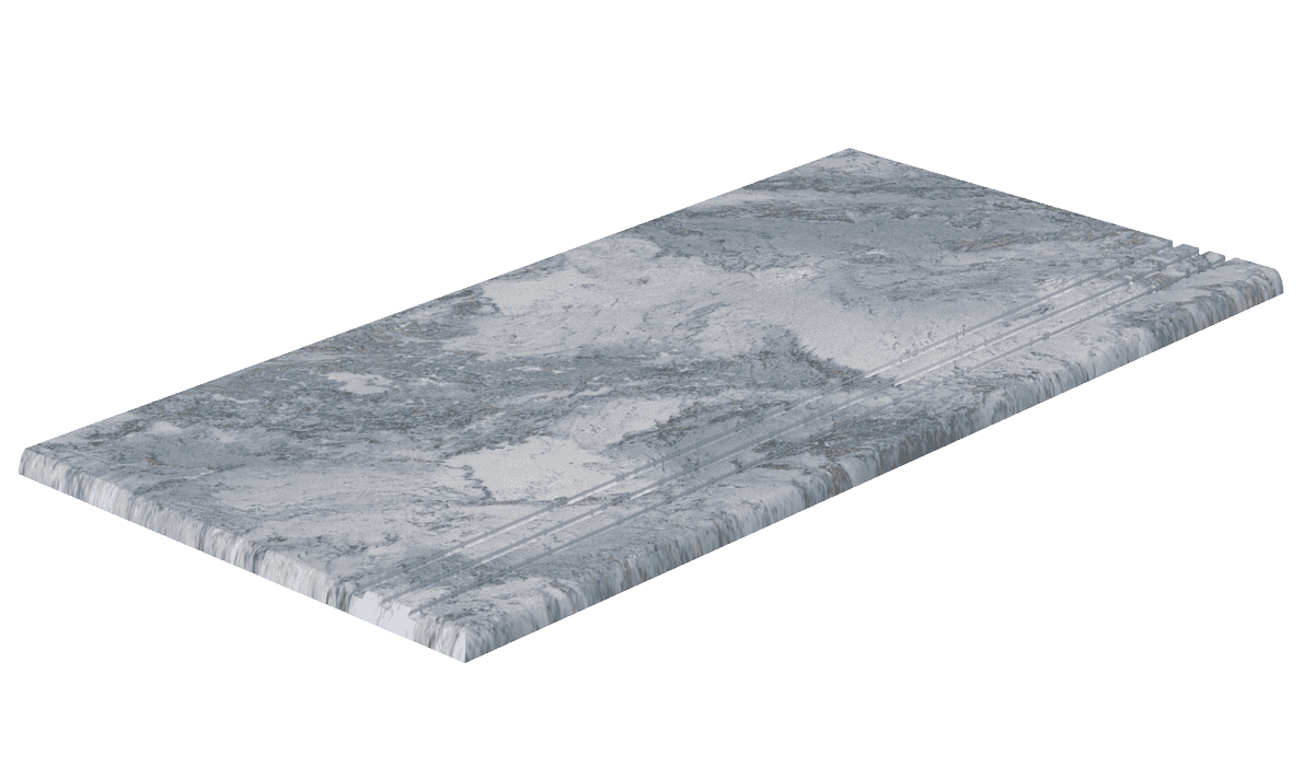 OCSCL Ступень Natural Series Oceano Left Antislip 33х66