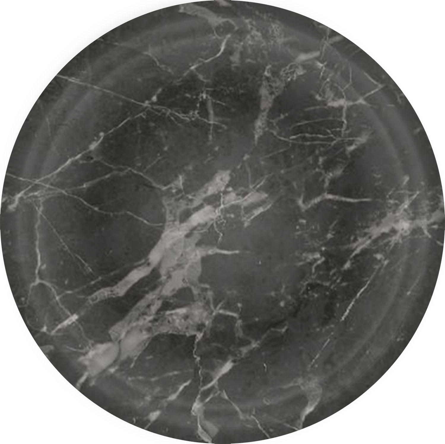 OBD005 Декоративная вставка Коррер Чёрный глянцевый 16x16x1.2 - фото 4