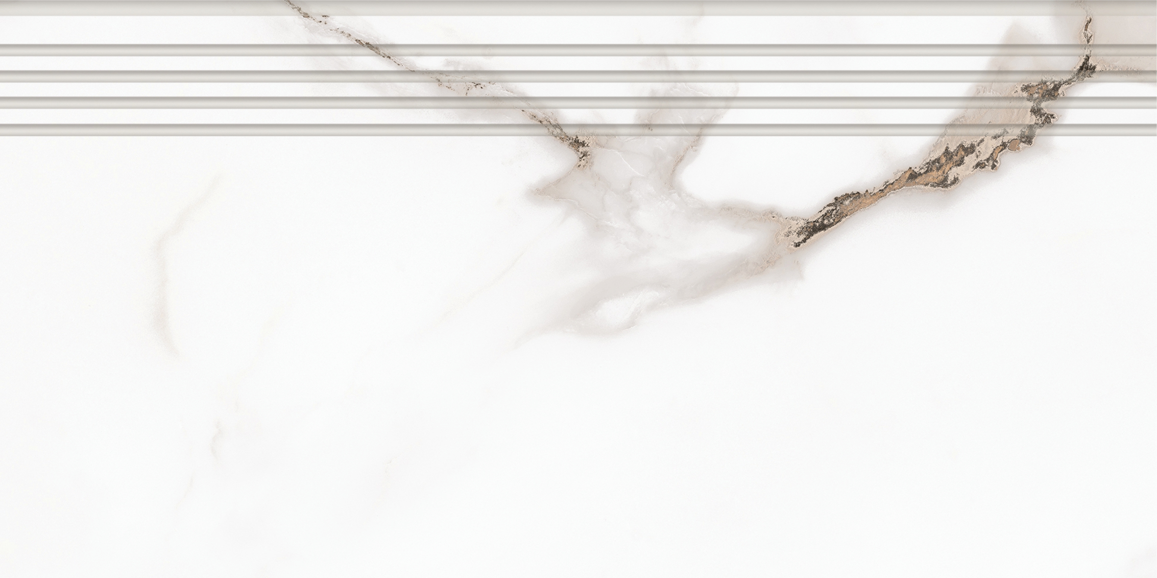 K-2001/LR/st01/300x600x10 Ступень Iceberg White 300x600x10