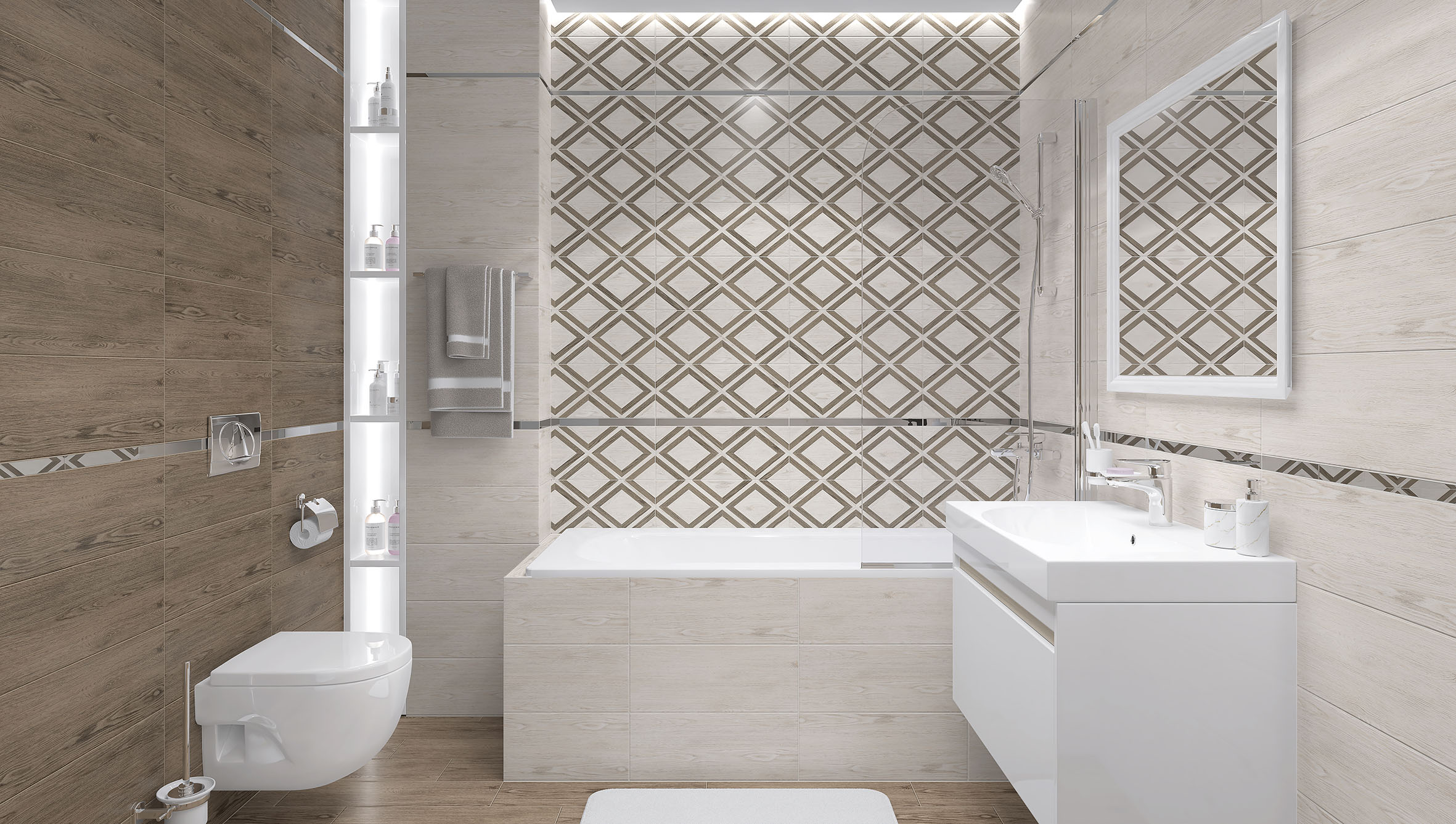 На стену Wisdom Бежевая узор - фото 4