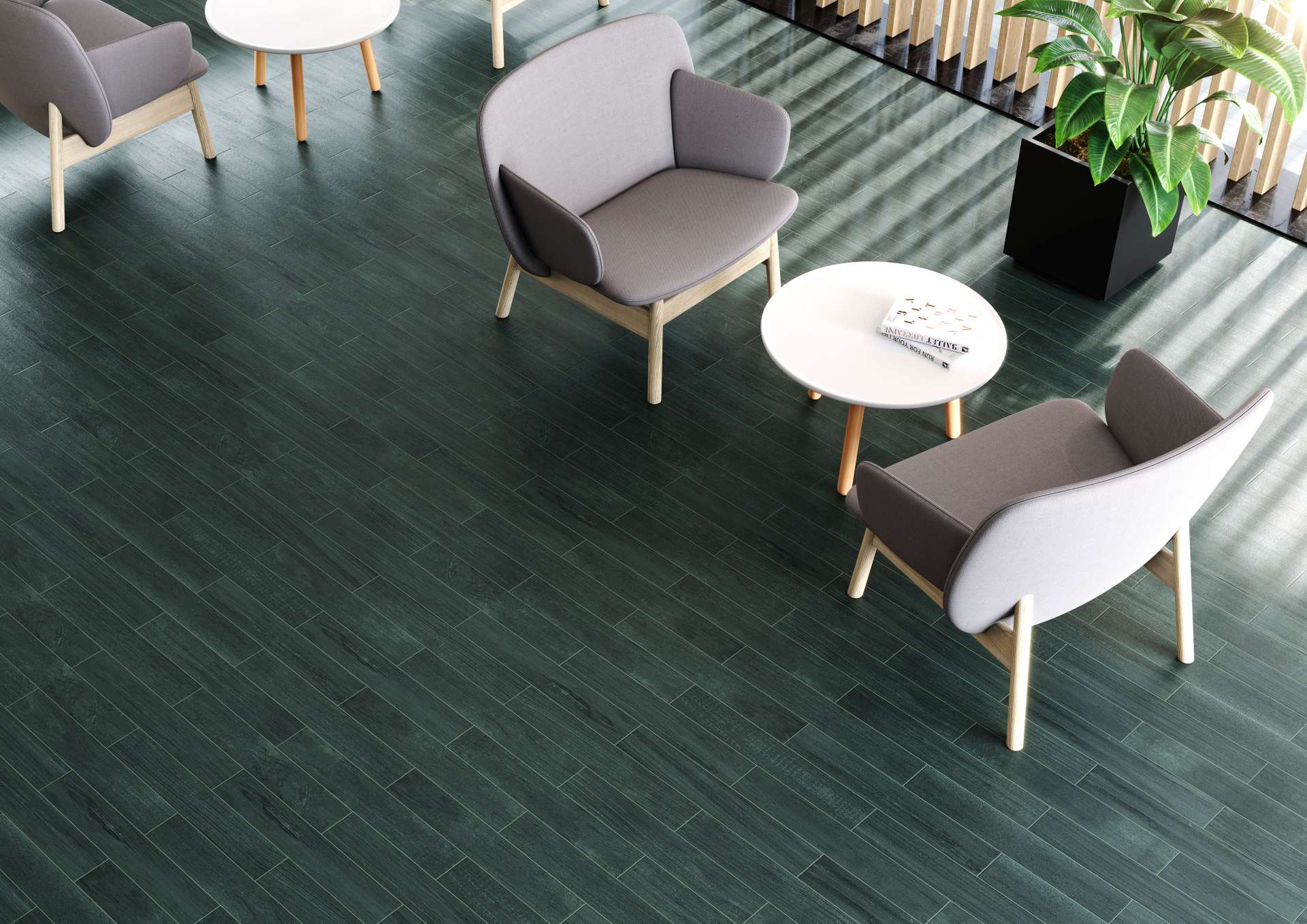 21806 На пол Argila Columbus Бежевый 9.8x59.2 - фото 2