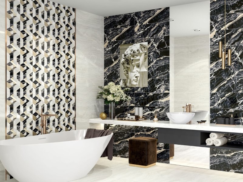 588402002 Декор Levanto Nero Mix - фото 4