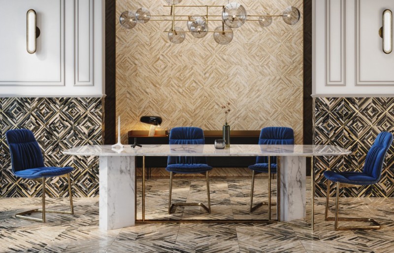 На пол Novecento Crepuscolo Lappato 60x60 - фото 5