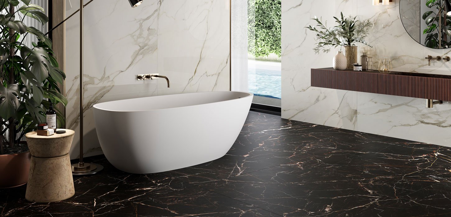 J90925 На пол Canova Calacatta Matt Rett 6mm 120x280 - фото 16