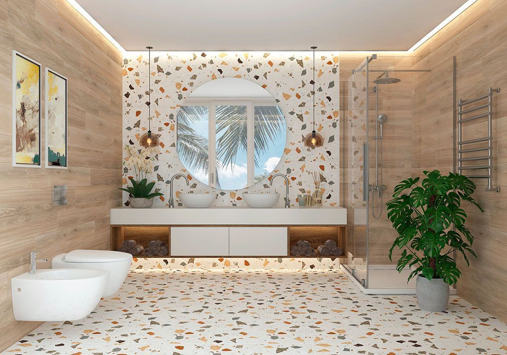 07695-0001 На пол Terrazzo Mix Glossy - фото 8