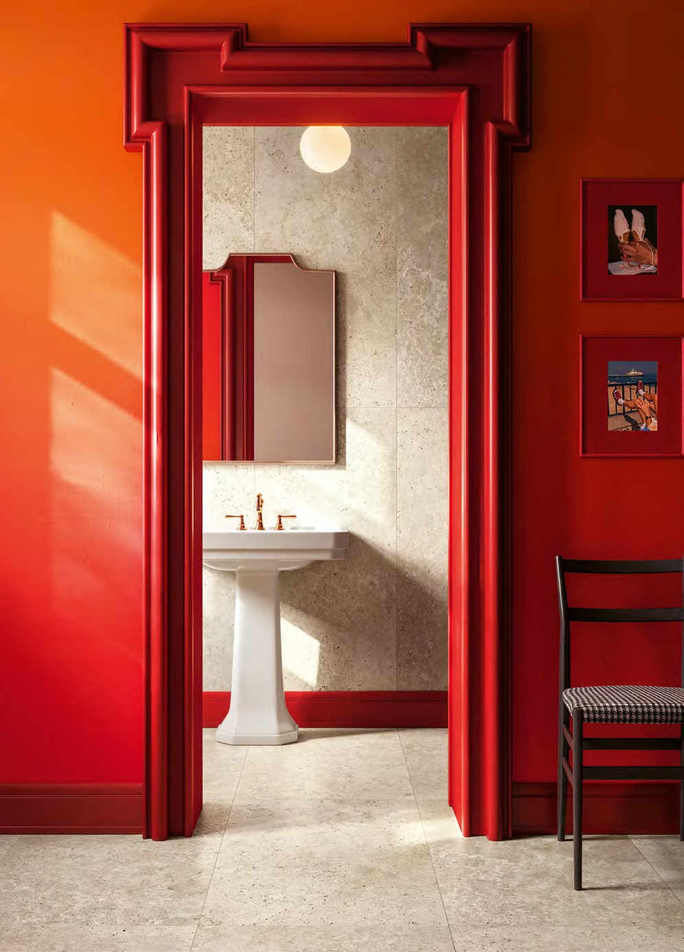 1089348 На пол Grande in Falda Marmo Primavera Rett 60x120 - фото 22