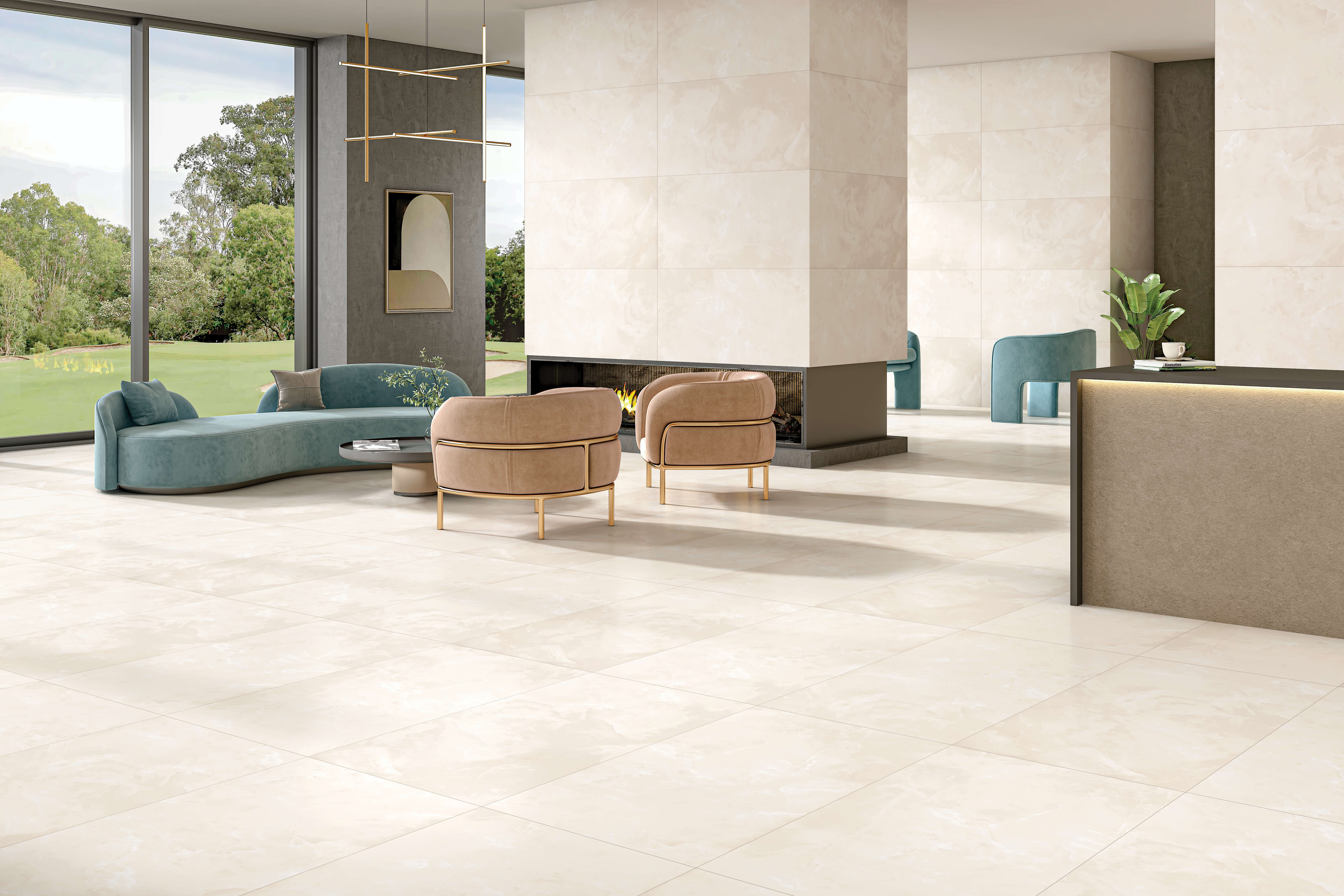 1215 На пол Onix Napoli Beige Matt Glr 9 mm 120x60 - фото 7