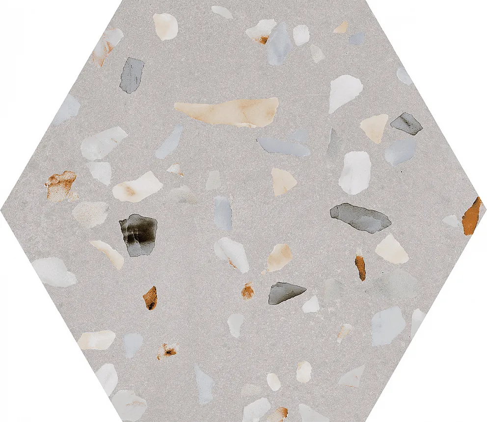 015.122.0408.10382 На пол Doria Hex.Greige Матовый - фото 5