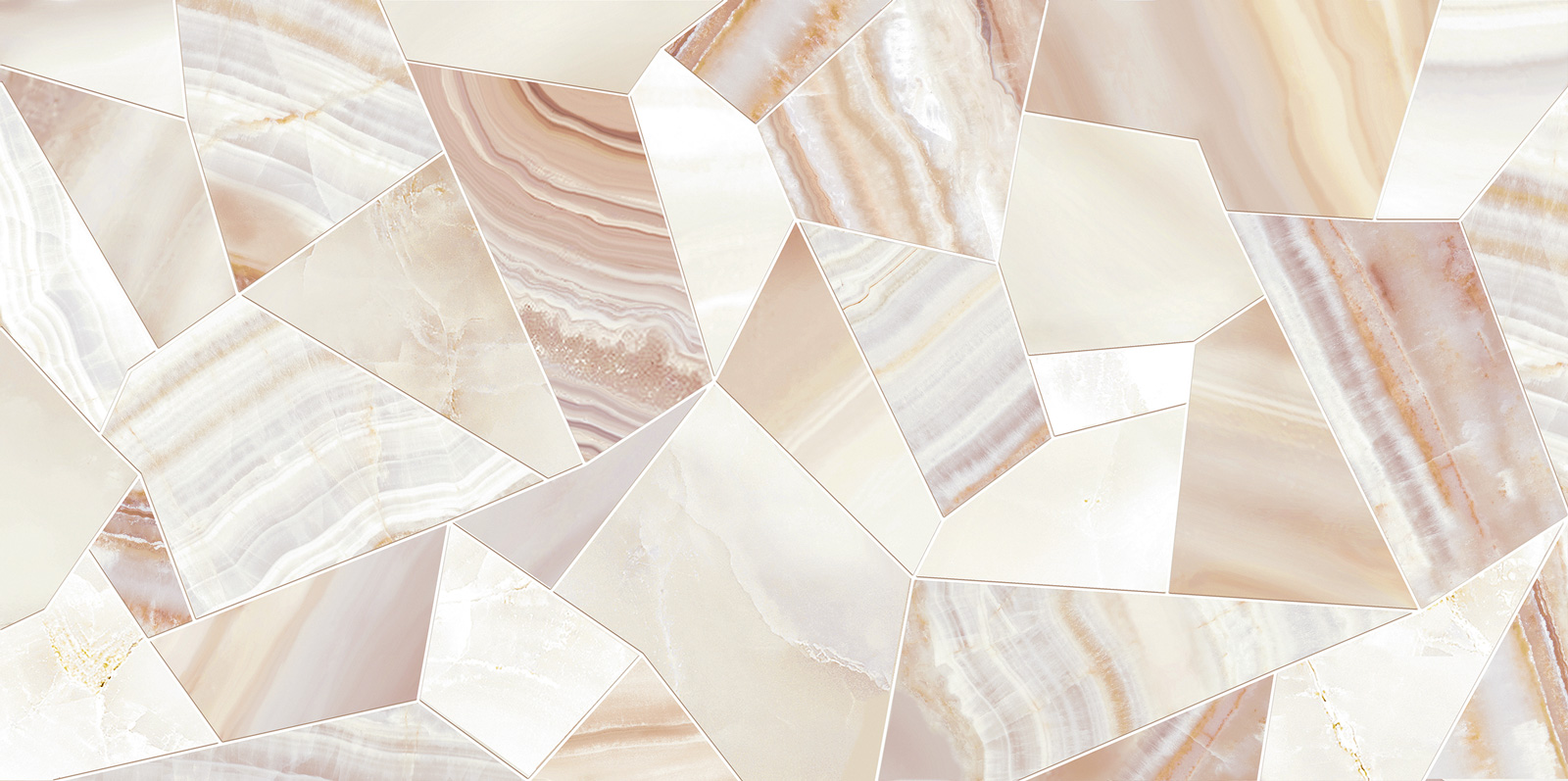 TWU09BGM014 На стену Bergamo Кремовый геометрия