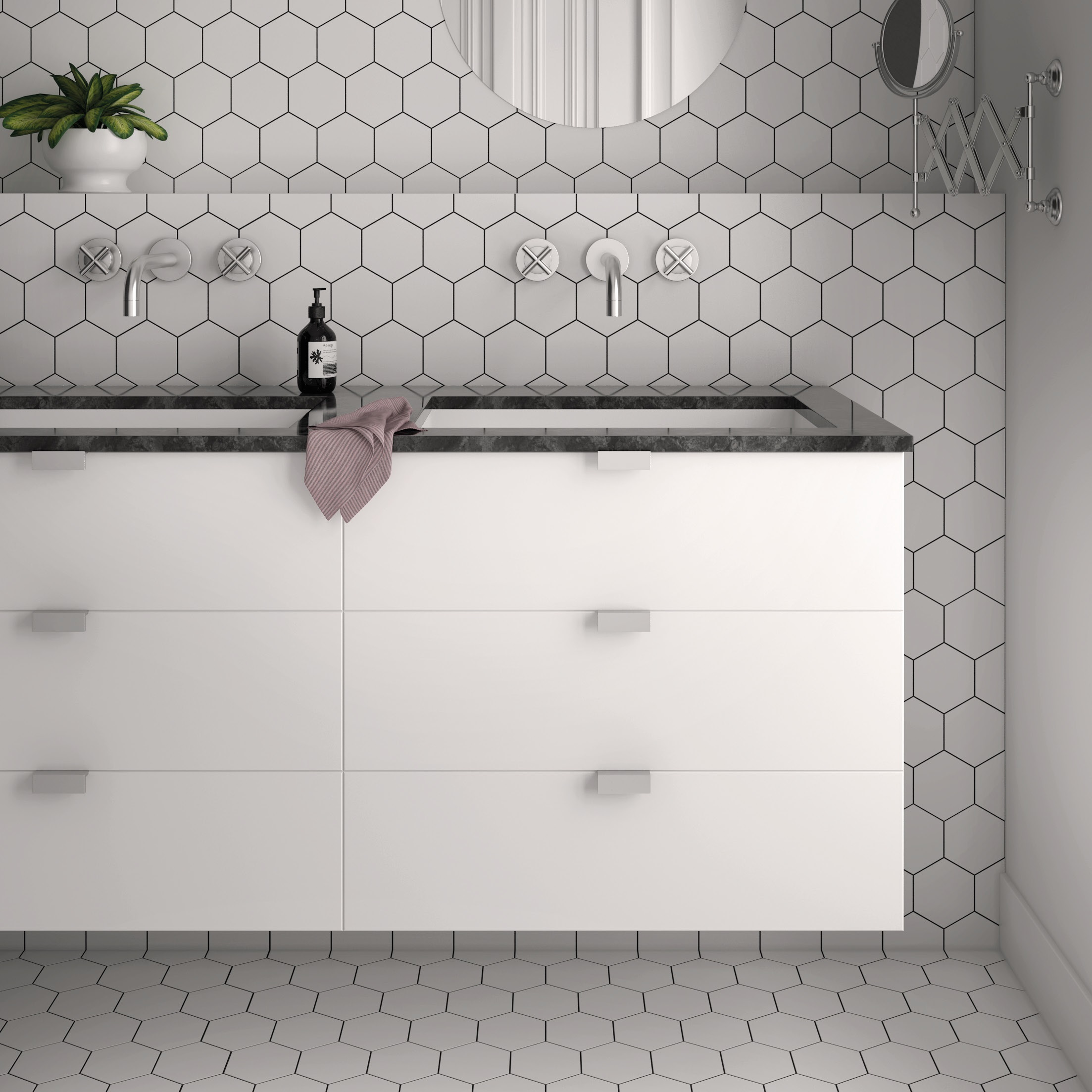 26470 На пол Kromatika Brown 11.6x10.1 - фото 4