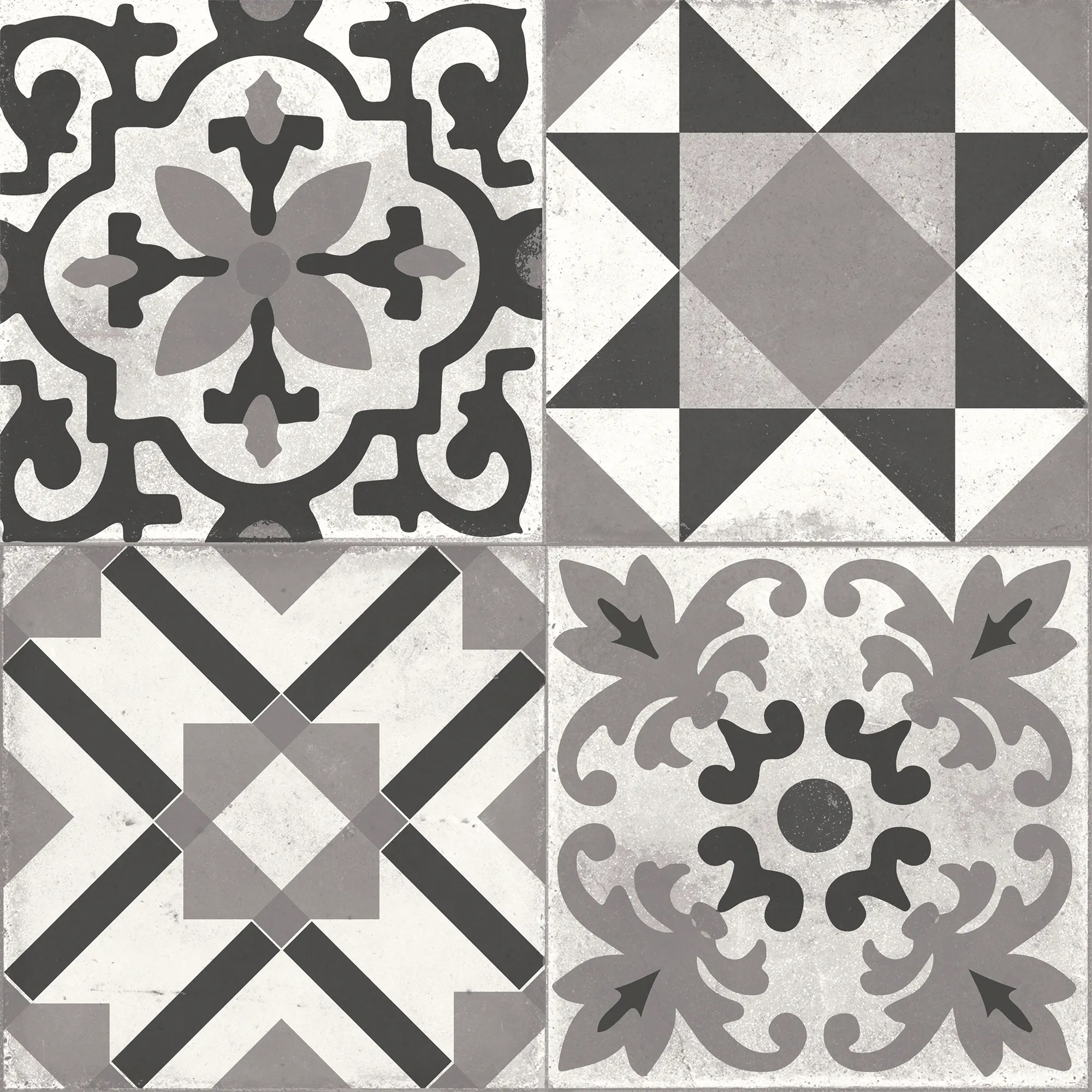 На пол Heritage & Cosy Mix Grey 33x33