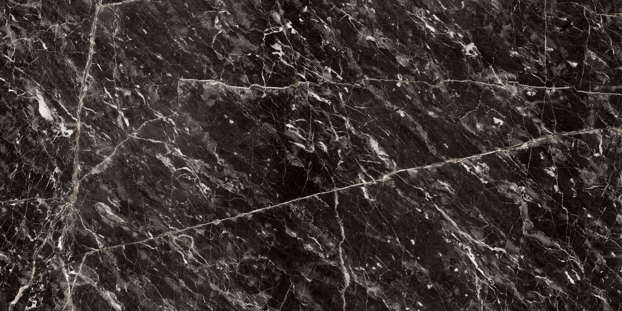 На пол Найт Черный подполированный 60х120