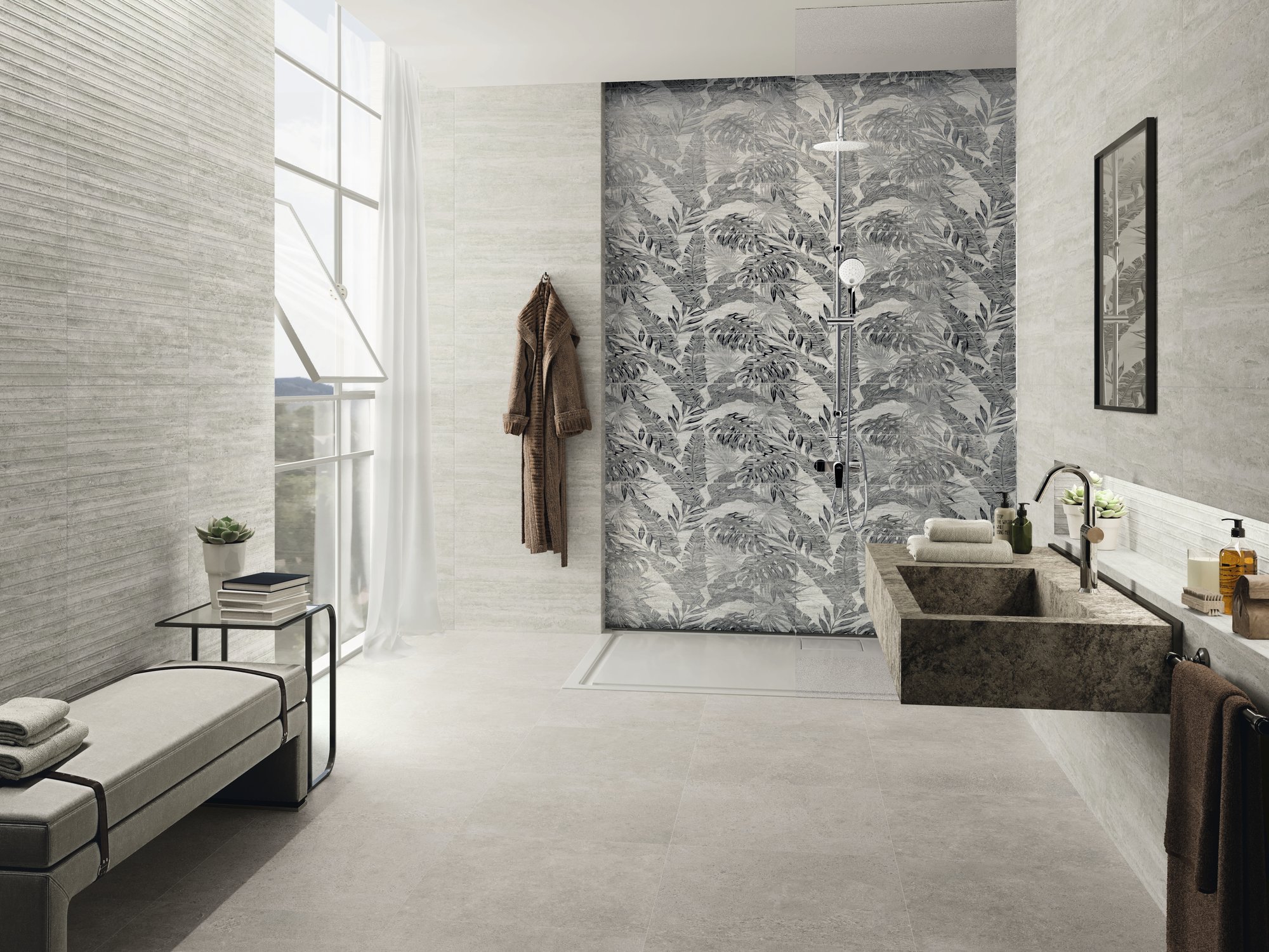 На стену Travertino Lea Matt Brescia - фото 12