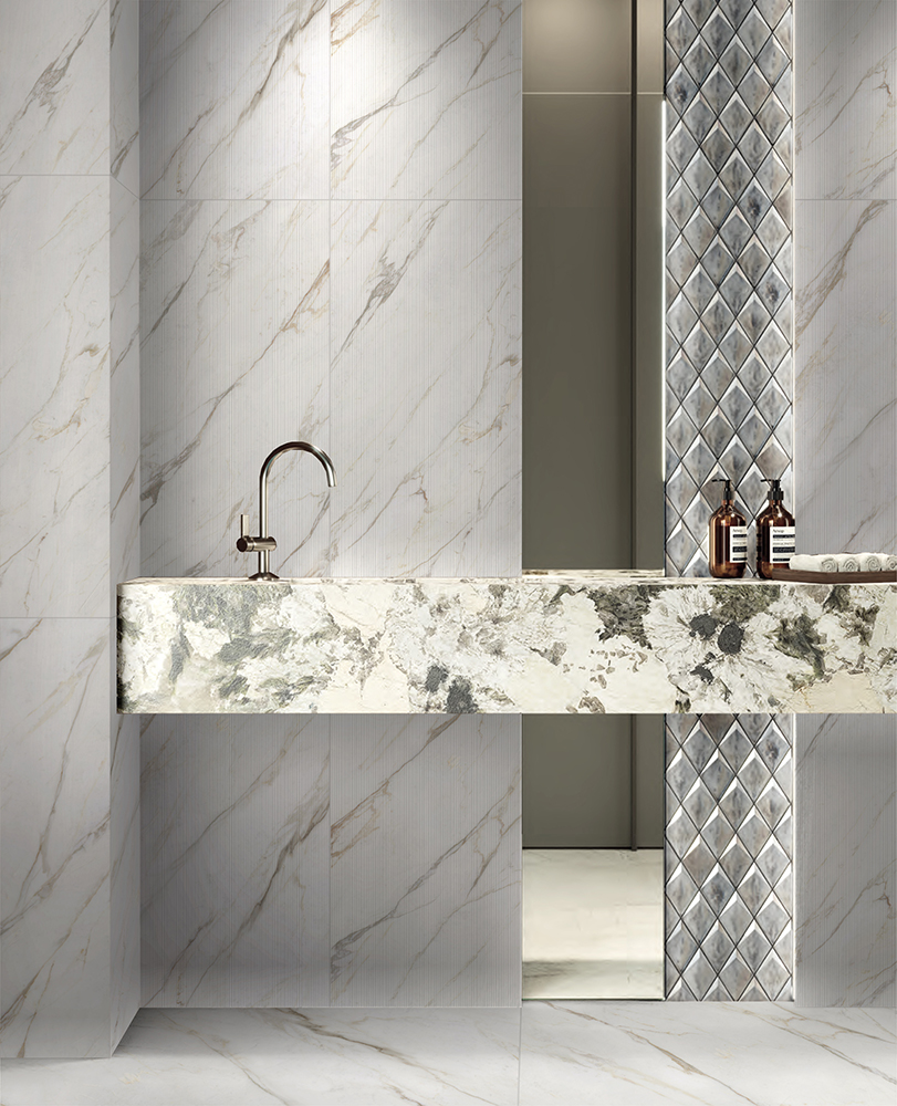 AVS-201 На пол Calacatta Arte Moon Light Stone 600x1200 - фото 7