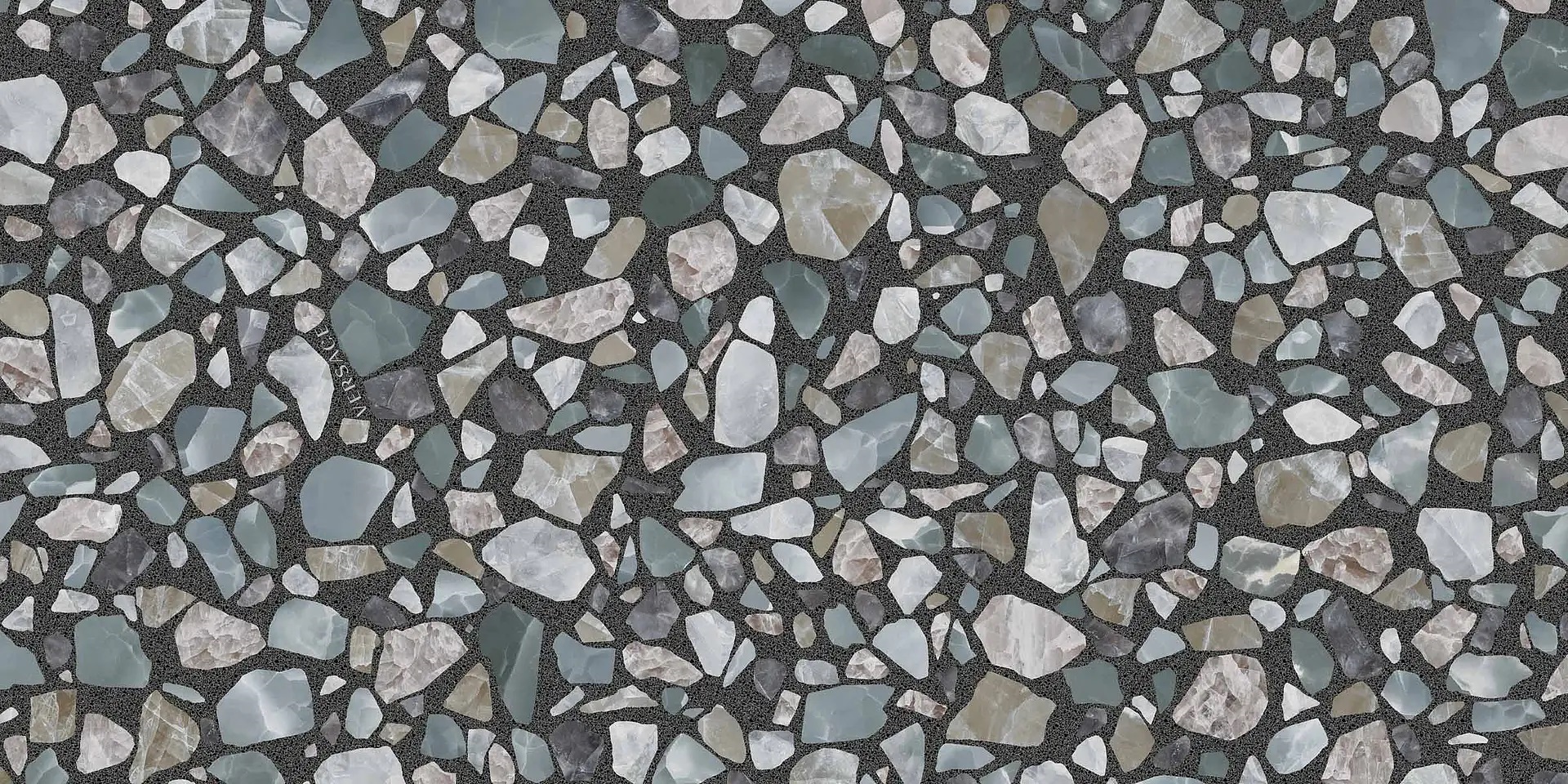 PF60013148 На пол Gemstone Dark Shards Lux Rett 9mm 60x120 - фото 3