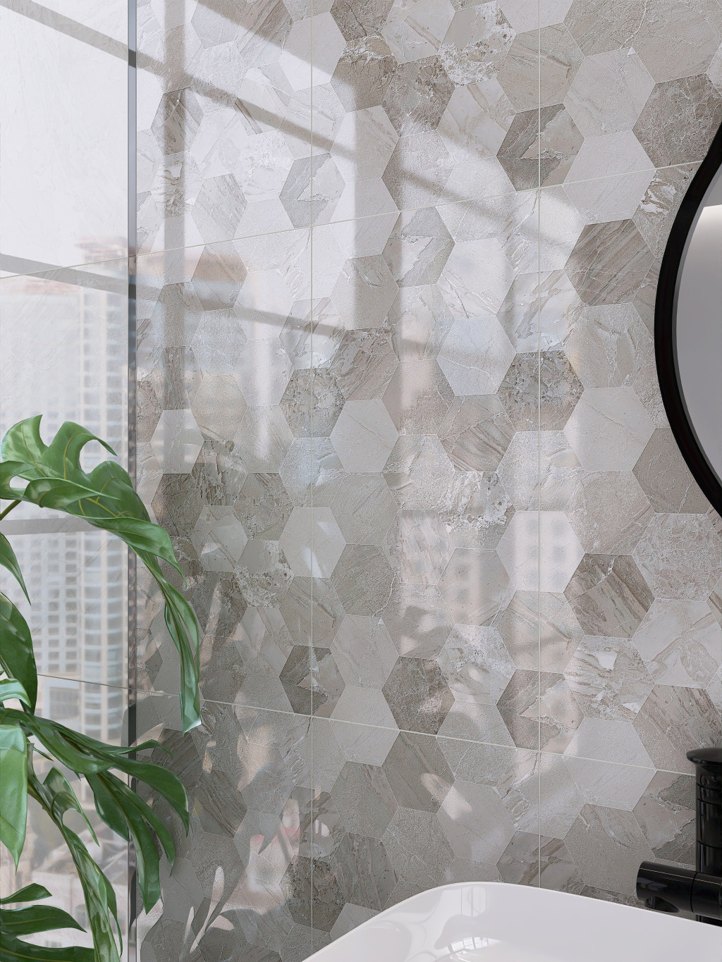 На пол Istambul Grey GP Grey 41.2x41.2 - фото 17