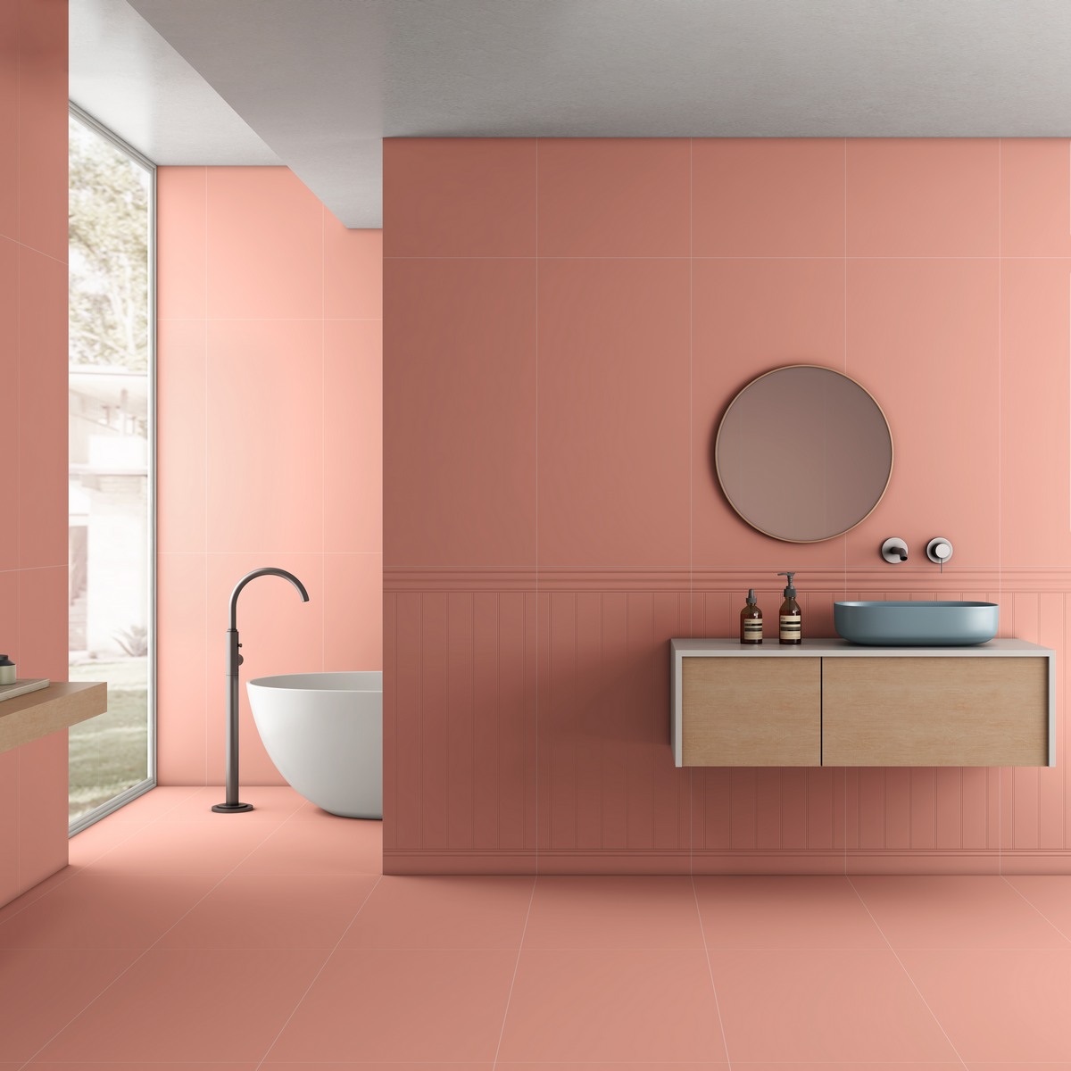 N90057 На стену Rare & Unique Leaf Wainscot Matt 60x120 - фото 4