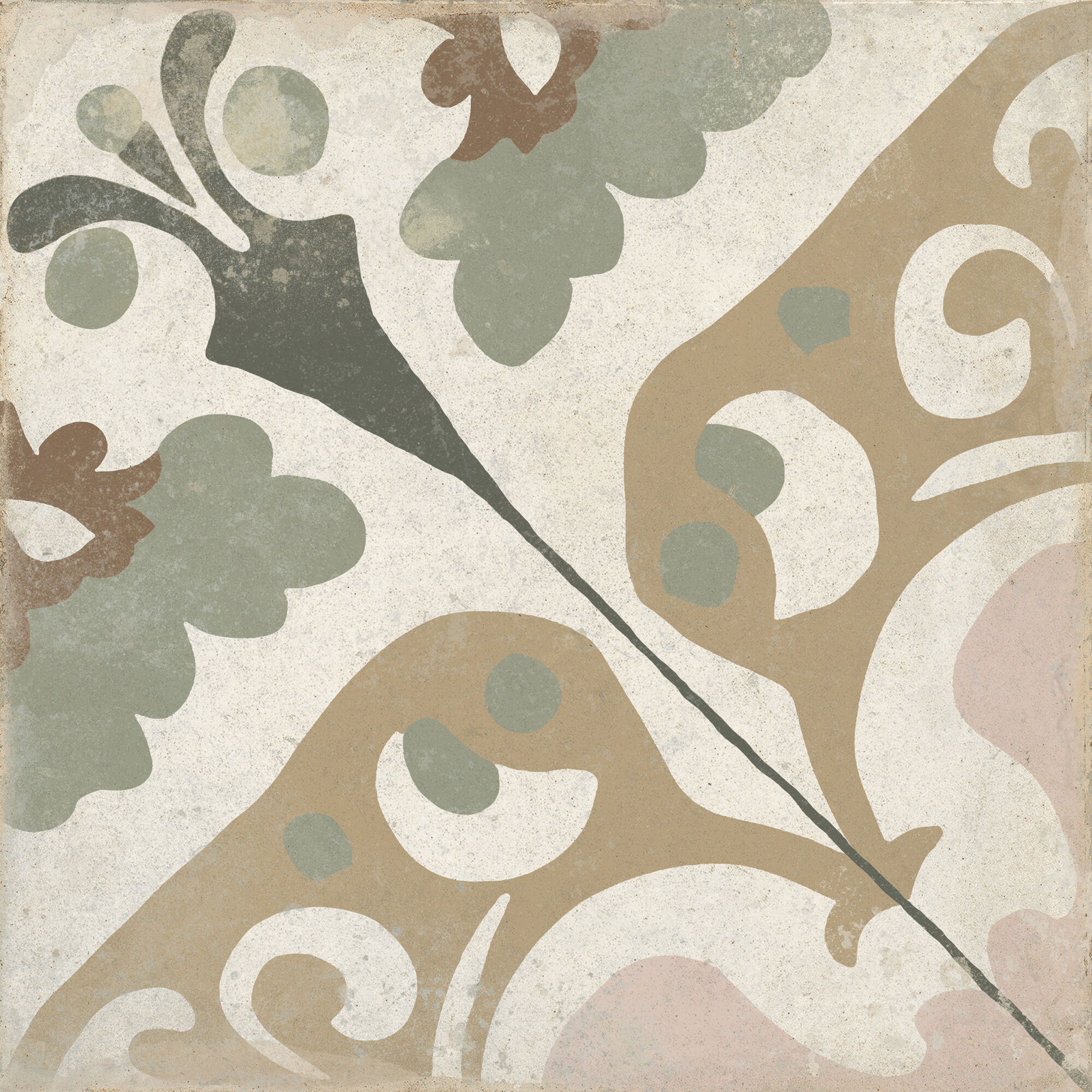 41559 На пол Fs 1827 Clay 22.3x22.3x0.9