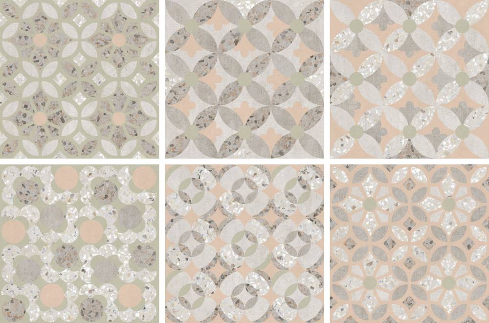 K949796LPR01VTE0 Декор Terrazzo-X Beton-Terrazzo Декор Пэчворк Лаппато R9 Ректификат 60х60 - фото 6