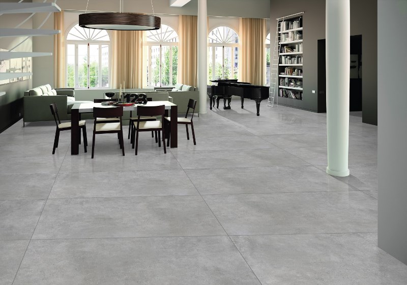 На пол Cloudy Blanco Fusion (карвинг с металлизированными прожилками) - фото 6