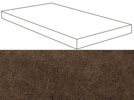 620070001097 Ступень Wise Moka Scalino Angolare SX Lap 33x120