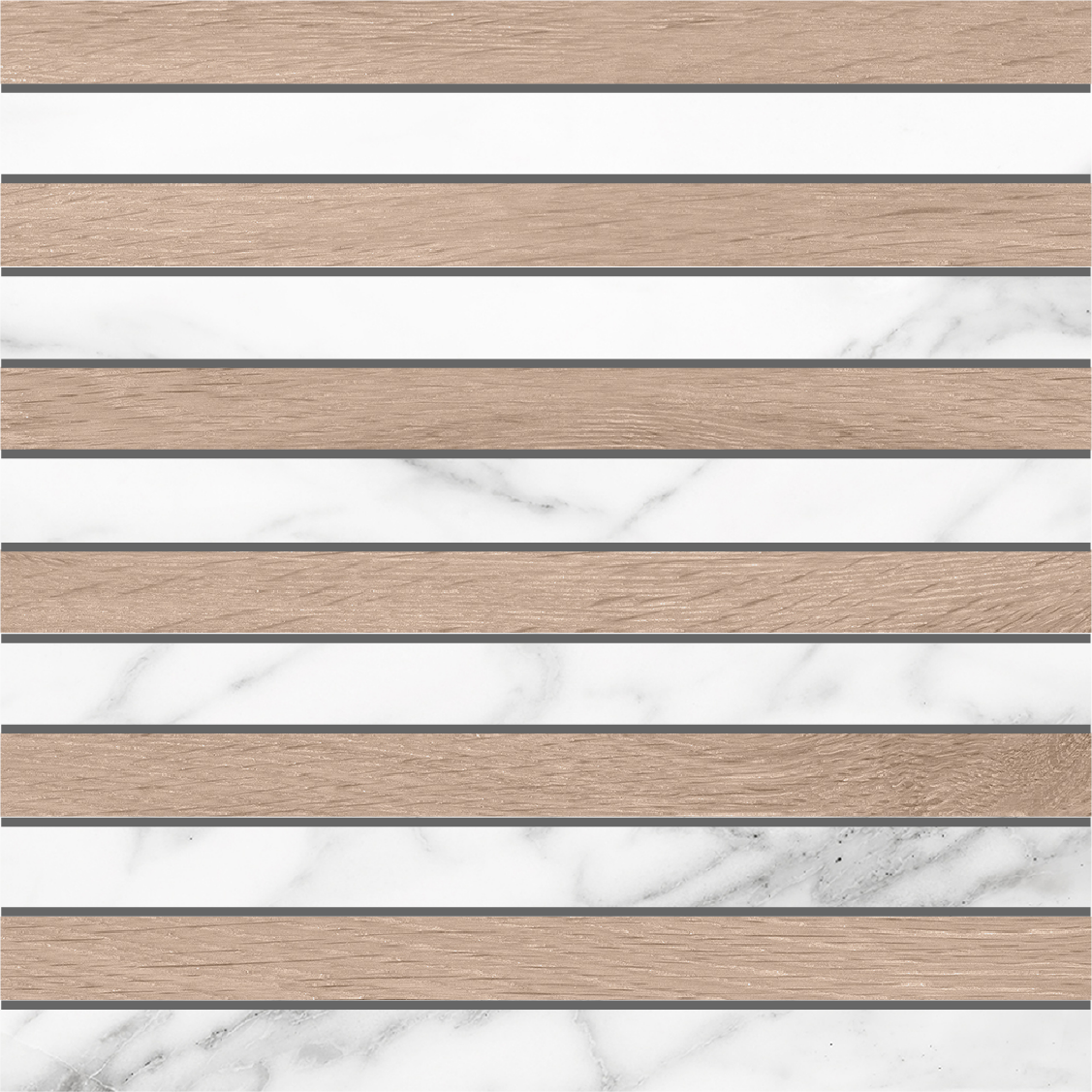 Mosaic/SM01_NS/SI01_NS/30x30x10/Fascia Декор Selection SM01-SI01 Platinum Fascia 30x30  Неполированная