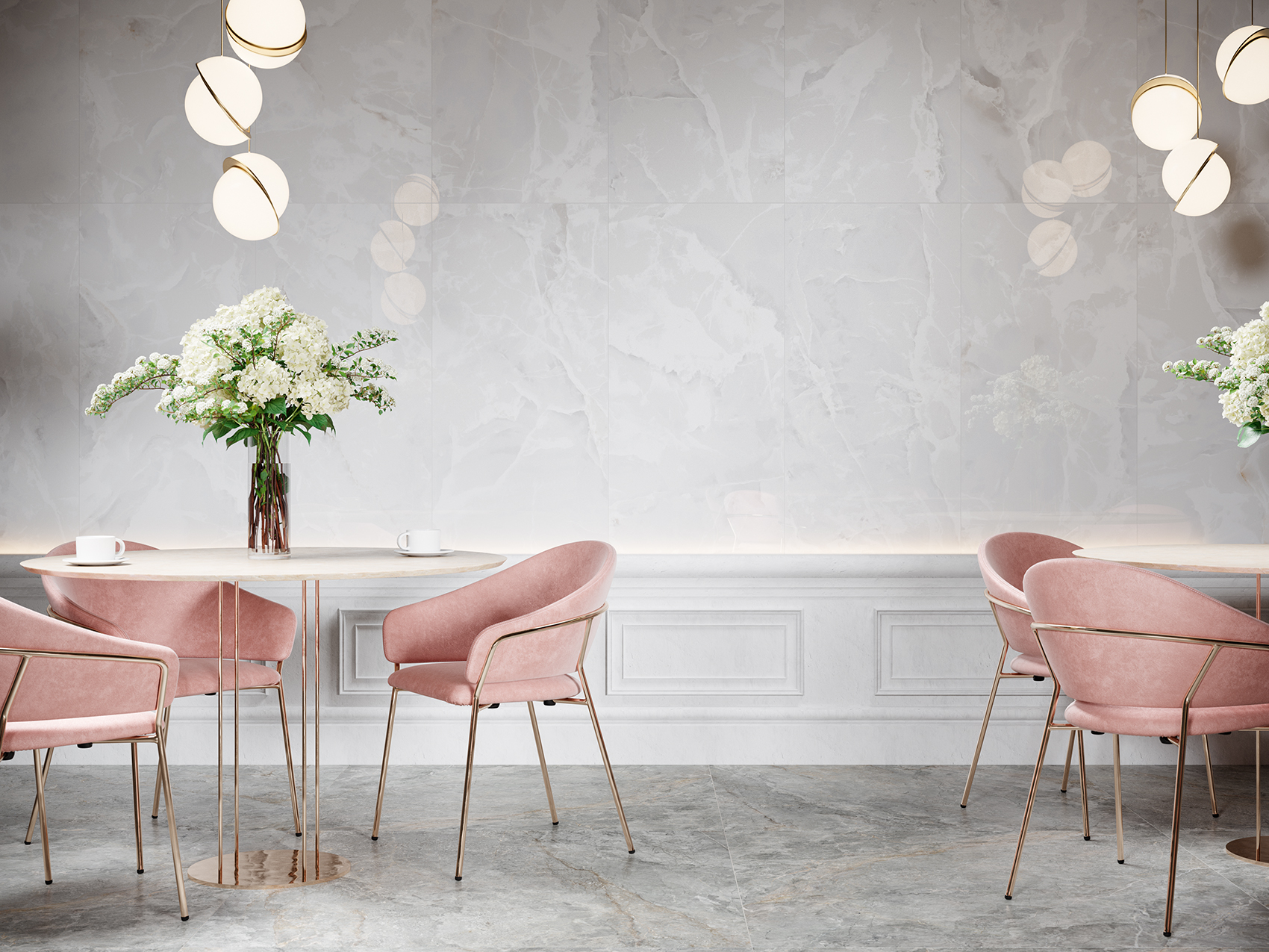 На пол Garner Ivory Pulido 120x120 - фото 7