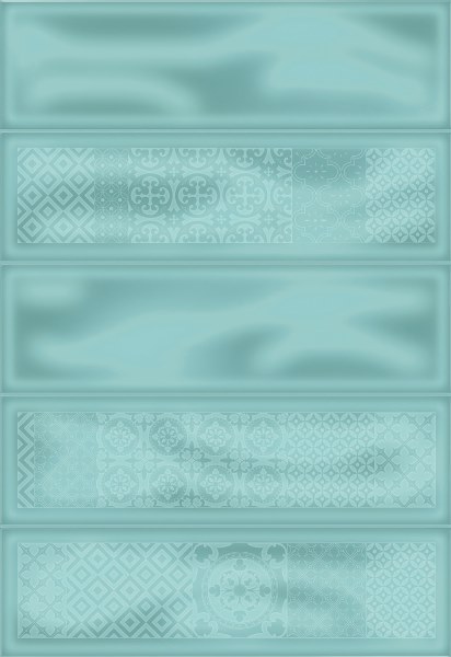 Декор Метро Зеленый 4Д - фото 2