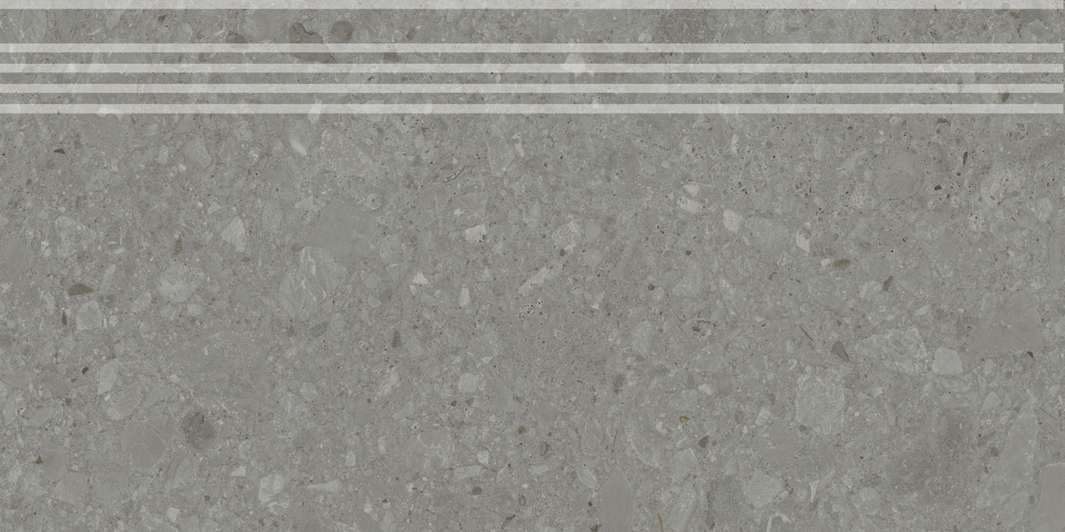 DD606120R/GR Ступень Чеппо ди Гре Серый тёмный матовый обрезной 30x60x0.9 - фото 3