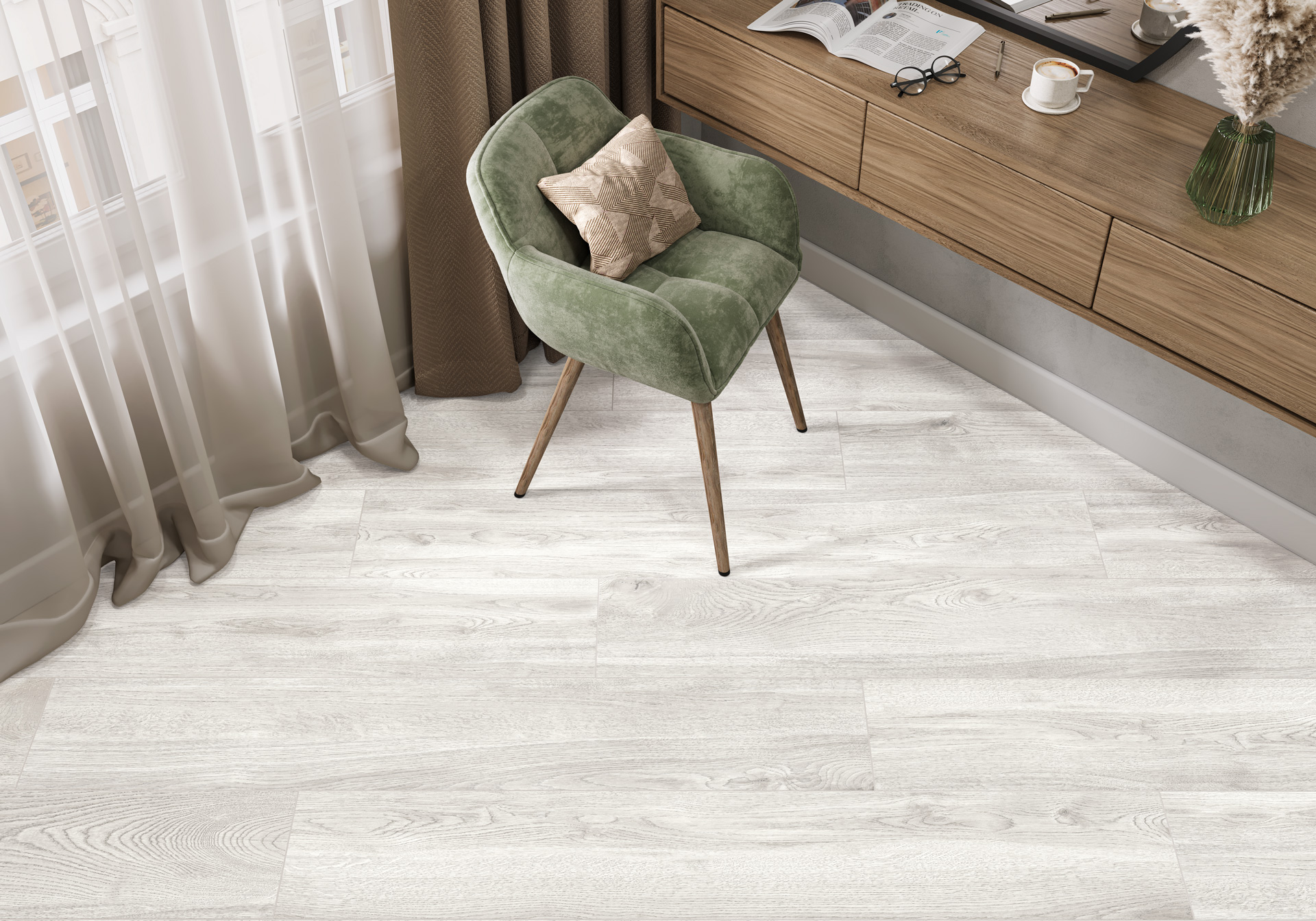 GP20120NAT08 На пол Naturalwood Wenge матовый 200x1200x9 - фото 21