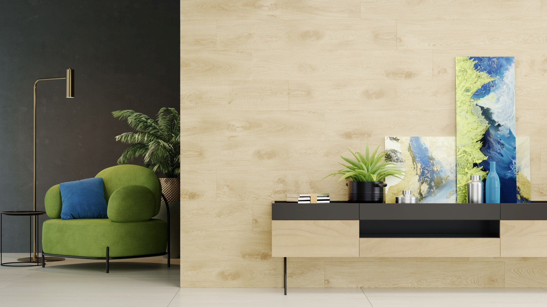 K-2304/SR/200x1200x11 На пол Dubrava Коричневый Структурированный 120x20 - фото 19