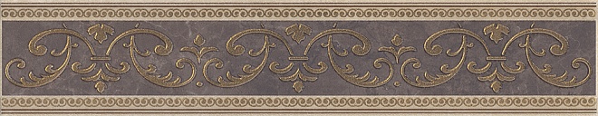 AD/A343/SG1596L Бордюр Орсэ Cen. Коричневый лаппатированный 40.2х8