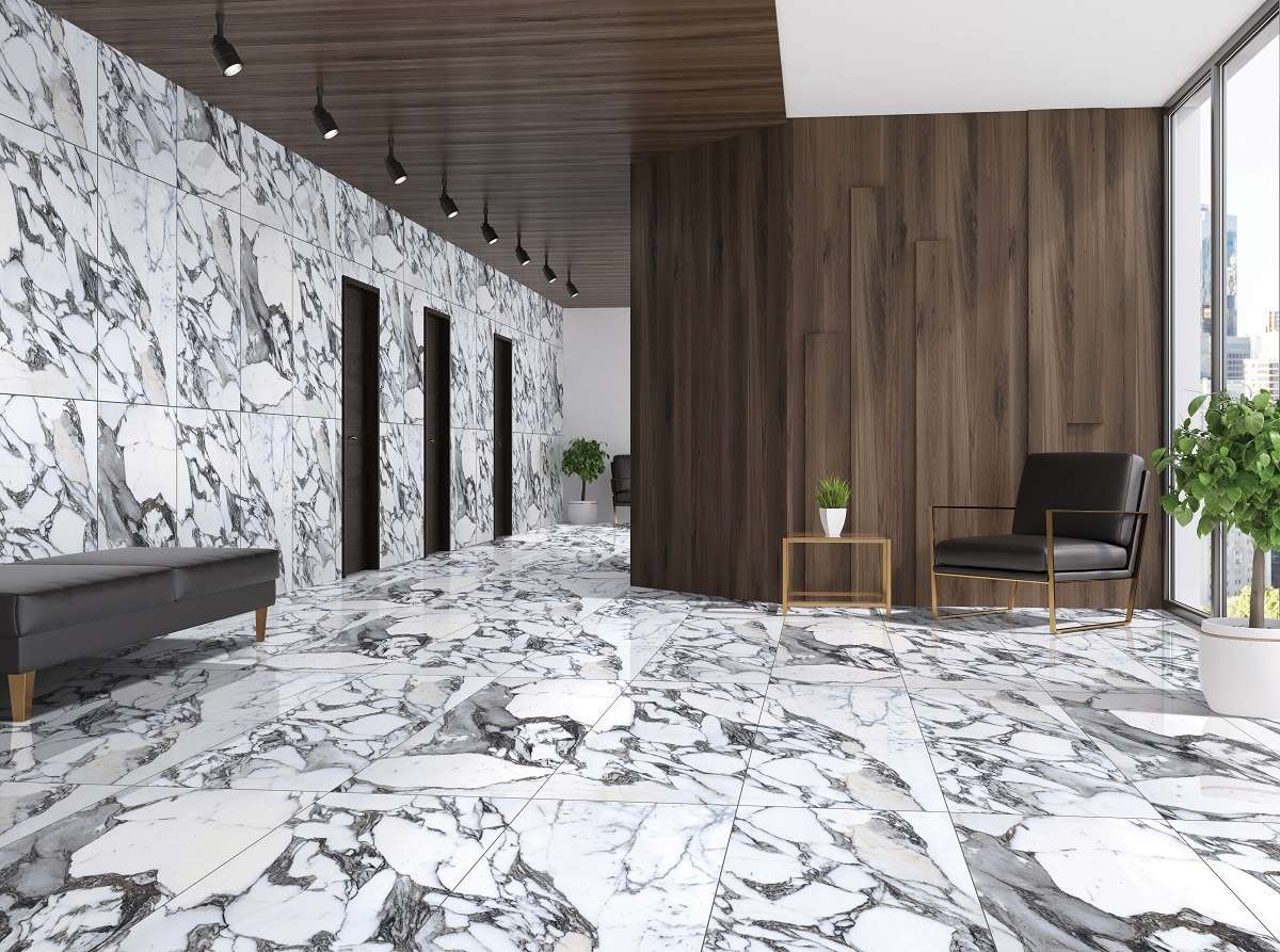 На пол E-13169 Morwad White Polished 60х120 - фото 2